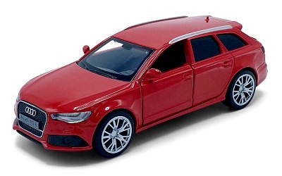 AUDI RS6 RED PULL BACK