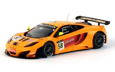 McLaren MP4-12C GT3 #58 BELL/GOODWIN/MULLEN 24 HOURS SPA 2011