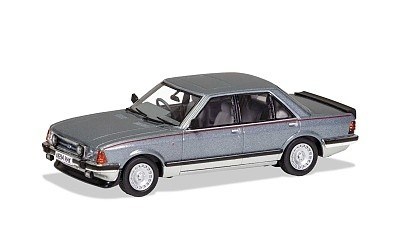 FORD GRANADA Mk. II 2,8i GHIA X. NIMBUS GREY / STRATO SILVER