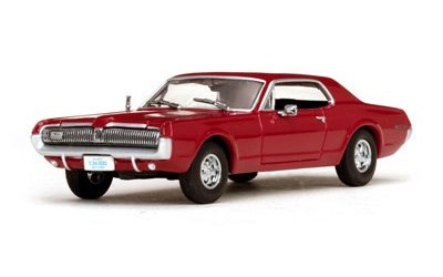 MERCURY COUGAR 1967 cardinal red