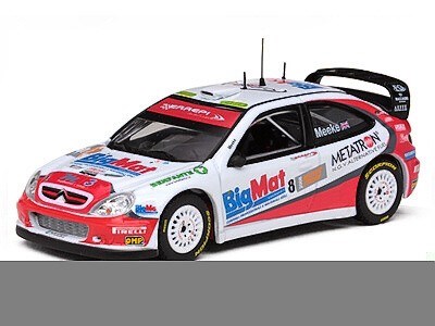 CITROEN XSARA WRC No. 8 KRIS MEEKE BETTEGA MEMORIAL RALLYSPRINT BOLOGNA MOTOR SHOW 2008