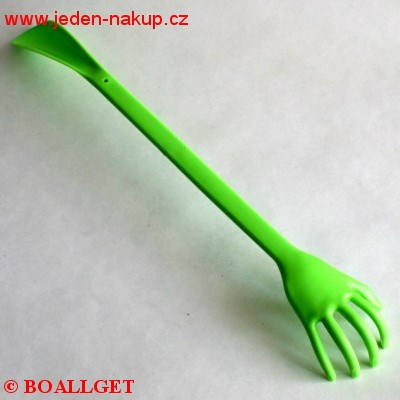 Lžíce na boty s drbátkem plast