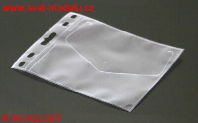 Obal na CD/DVD PVC s eurozávěsem