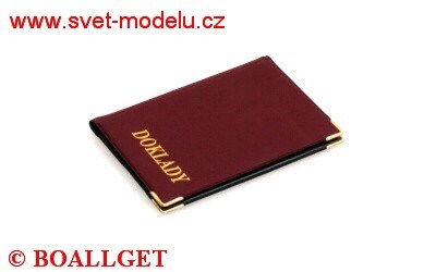 Pouzdro na doklady s růžky