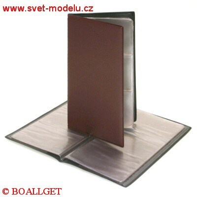 Vizitkář na 48 vizitek přenosný