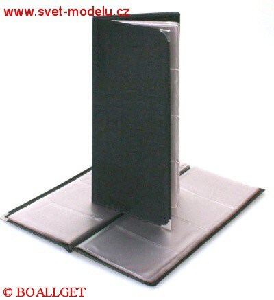 Vizitkář mat na 112 vizitek přenosný