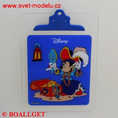 Psací podložka A4 Mickey Mouse klip nahoře