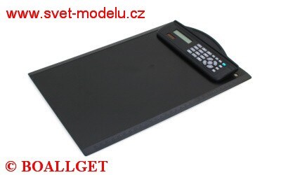 Psací podložka s kalkulačkou