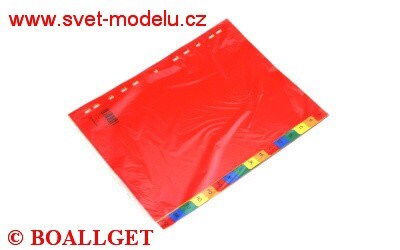 Rejstřík A4 A-Z barevný