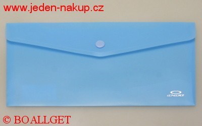Složka DL s drukem průhledná