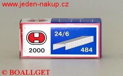 Kancelářské spojovače 484/24-6 - 2000 ks