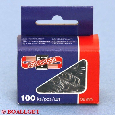 Kancelářské spony 32 mm - 100 ks