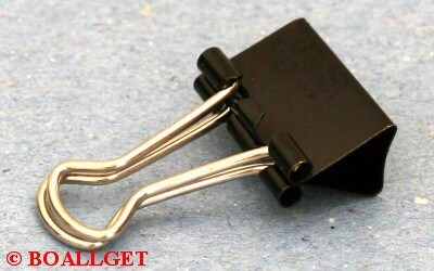 Kancelářské spony klip 15 mm