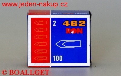 Kancelářské spony 33 mm ( 462 ) - 100 ks