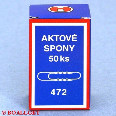 Kancelářské spony 48 mm - 50 ks