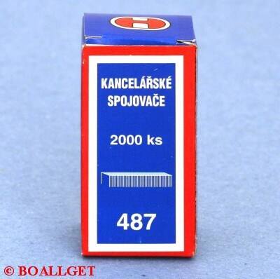 Kancelářské spojovače 487 - 2000ks