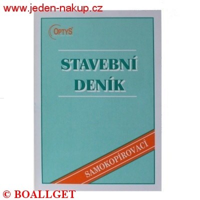 Stavební deník NCR samopropis  268