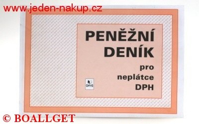 Peněžní deník pro neplátce DPH 22