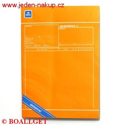 Objednávky A4 NCR samopropis  261