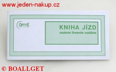 Kniha jízd firemního vozidla  171