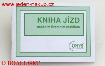 Kniha jízd firemního vozidla A6  172
