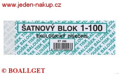 atnov blok (1-100) BAL ET290,1290
