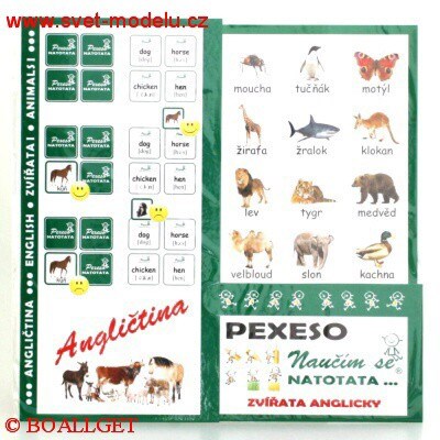 Pexeso Natotata Zvata anglicky I