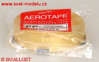 Lepicí izolepa 12 mm x 33 m transparentní