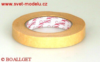 Lepicí páska 19 mm x 50 m krepová
