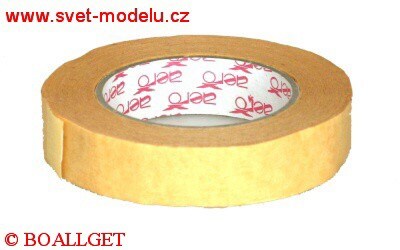 Lepicí páska 25 mm x 50 m krepová