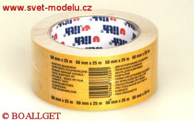 Lepicí páska 50 mm x 25 m oboustranná
