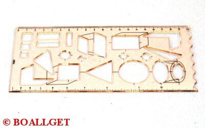 Šablona geometrických obrazců