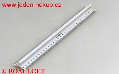 Pravítko 30 cm s držadlem