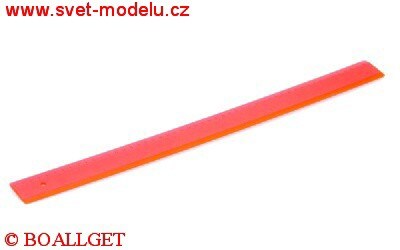 Pravítko 50 cm fluo
