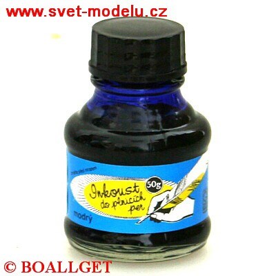 Inkoust modrý 50 g KOH-I-NOOR