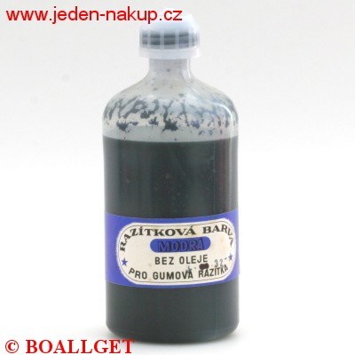 Razítkovací barva 1l modrá