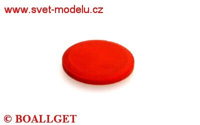 Vodová barva 30mm rumělka červená