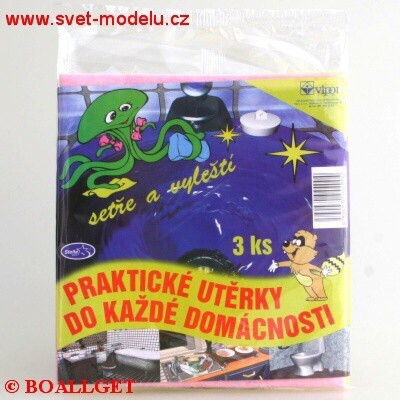 Utěrky pro domácnost 3 ks 
