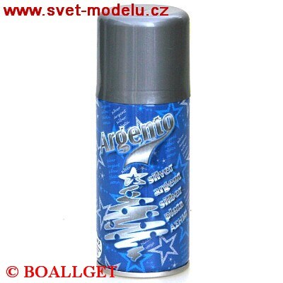 Sprej stříbrný dekorační 150 ml