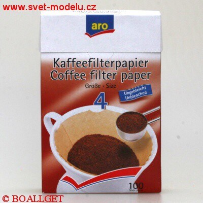 Kávové filtry č.4 / 50 ks