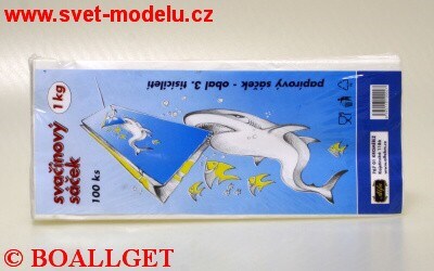 Svačinové sáčky 1 kg papírové - balení 100 ks