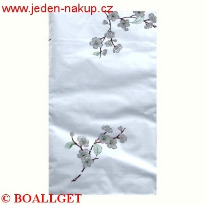 Sáček celofán potisk 130x240 přední strana průhledná