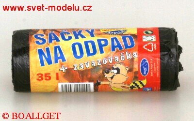 Sáček 50 x 60 / 30 l / do koše 50 ks/ role 