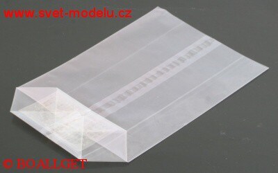 Sáček celofán 140x210 křížové dno