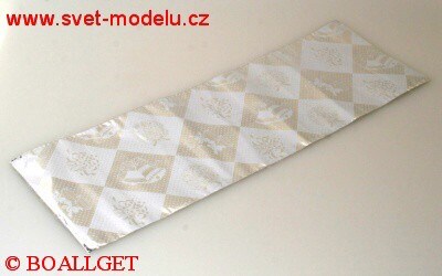 Sáček vánoční 1. vzor 17x50 cm celofán