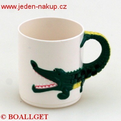 Hrníček plast KROKODÝL