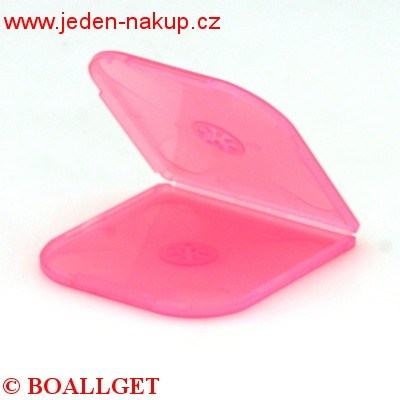 Box - krabička na 2 ks CD barevný plast