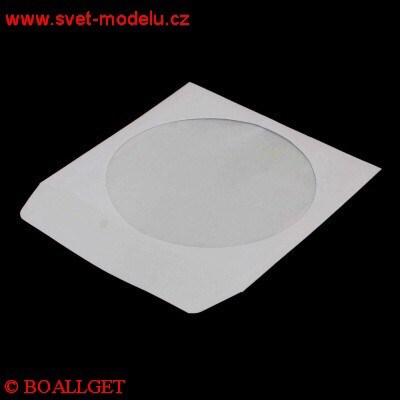 Obálka na CD/DVD papír+foliové okénko