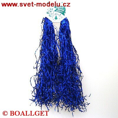 Lamety modré vánoční