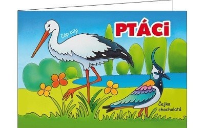 Omalovánky A5 Ptáci